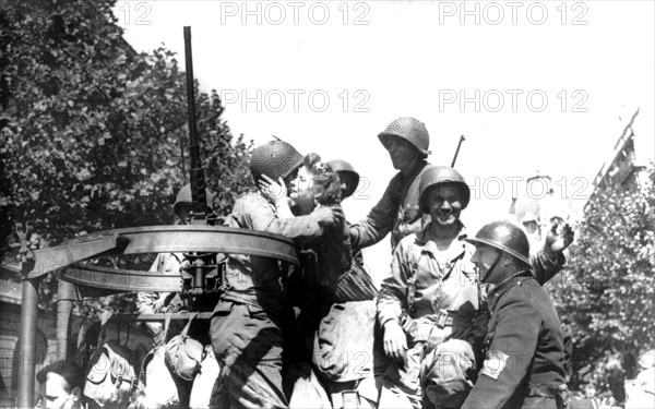 World War II - Liberation of Paris 1944