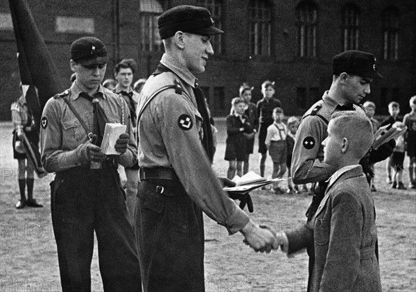 Third Reich - Admission to Hitler Youth 1943