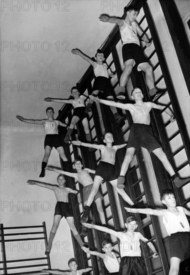 Third Reich - HJ physical education 1937