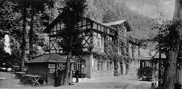 Lichtenhain Waterfall near Bad Schandau