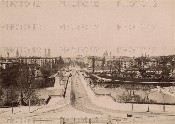 Munich, Maximilian Street, historical