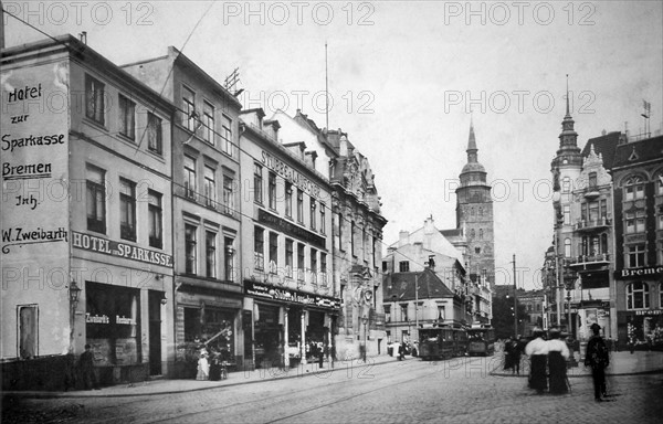 Historical Bremen - old town