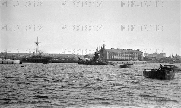 Historical Kiel - imperial boatyard