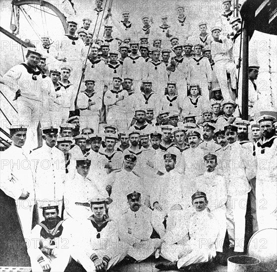 Boxer Rebellion - crew of gunboat "Iltis"