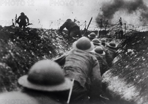 Over the top at the Somme