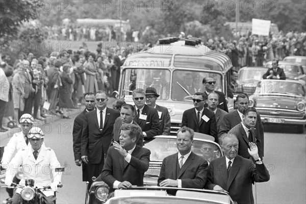 John F. Kennedy 1963 in Berlin