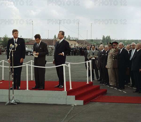 John F. Kennedy in Berlin 1963