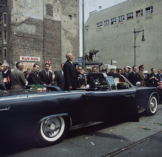 John F. Kennedy in berlin 1963