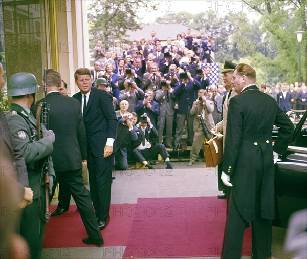John F. Kennedy visits the Federal Republic of Germany in 1963