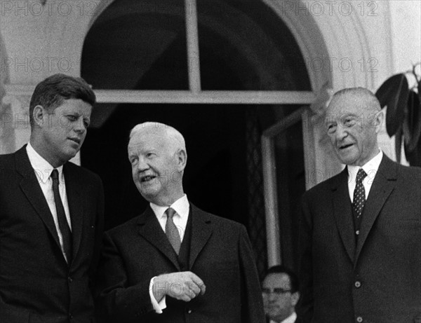 John F. Kennedy visits the Federal Republic of Germany in 1963