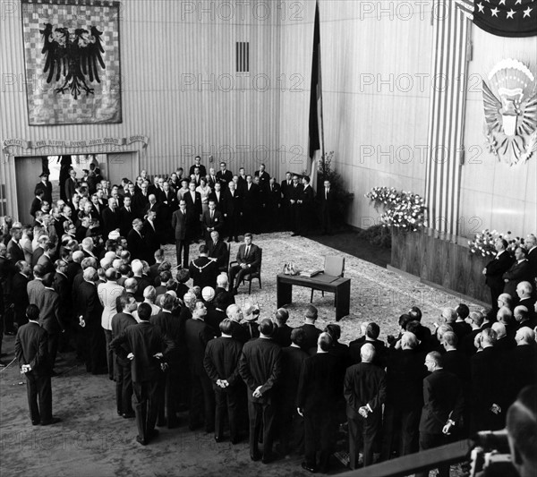 John F. Kennedy visits the Federal Republic of Germany in 1963