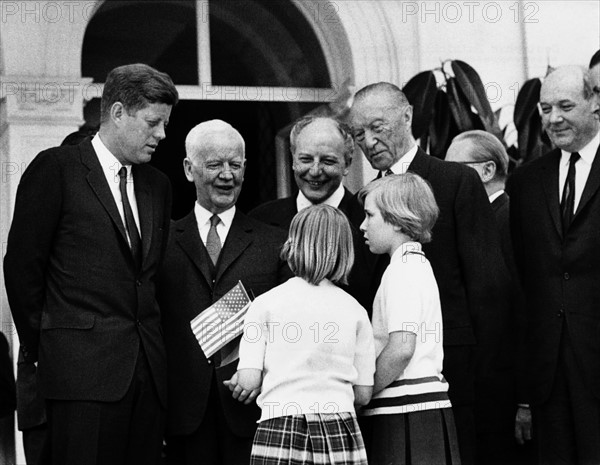 John F. Kennedy visits the Federal Republic of Germany in 1963