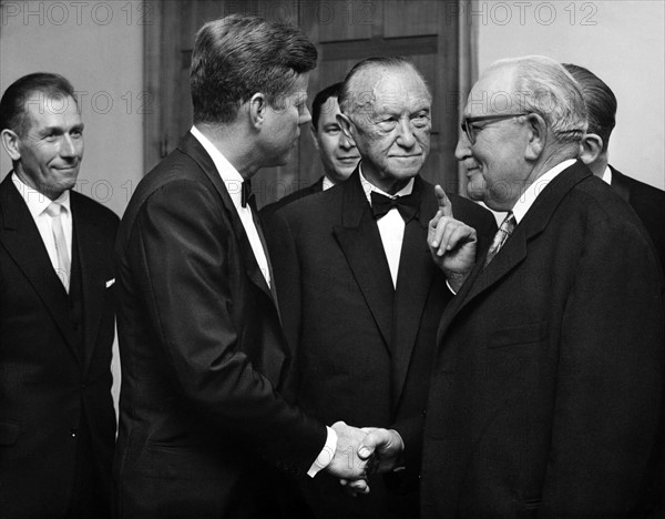 John F. Kennedy visits the Federal Republic of Germany in 1963