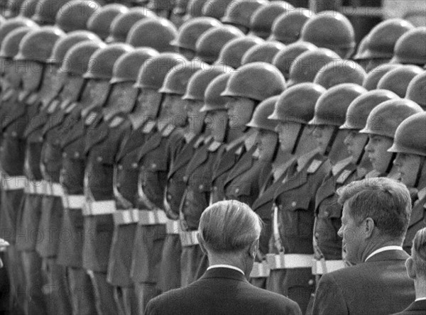 John F. Kennedy visits Germany in 1963