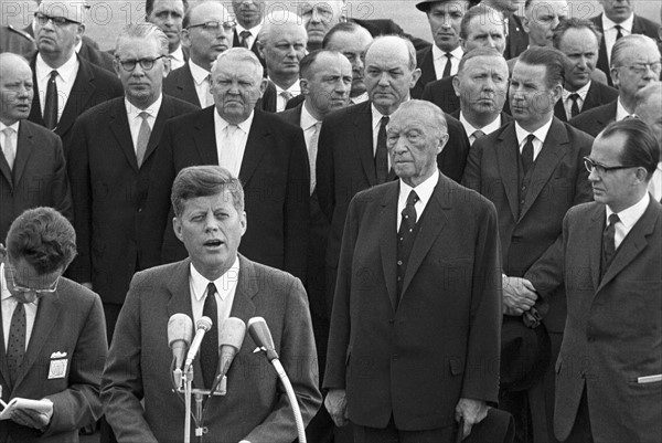 John F. Kennedy visits Germany in 1963