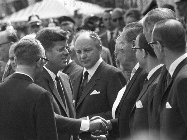 John F. Kennedy visits Germany in 1963