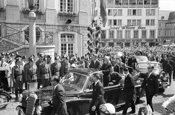 John F. Kennedy in Bonn 1963