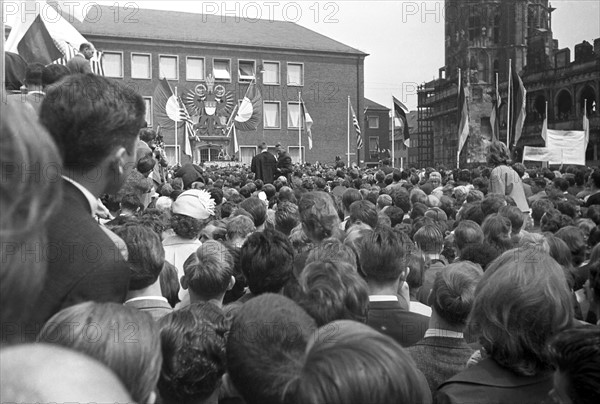 John F. Kennedy in Cologne 1963