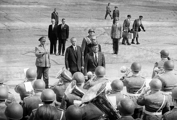 John F. Kennedy in Cologne 1963