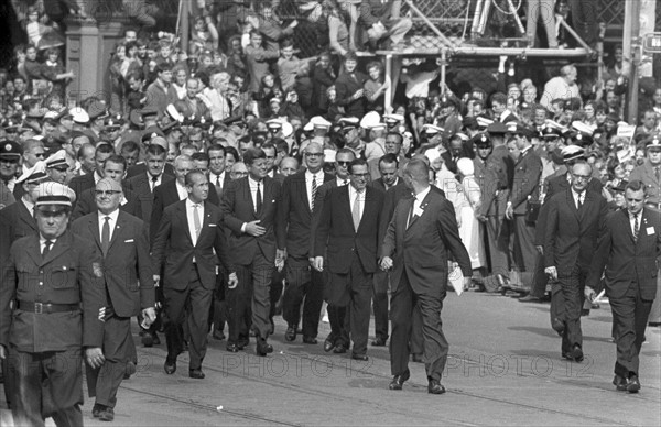 John F. Kennedy in Frankfurt 1963