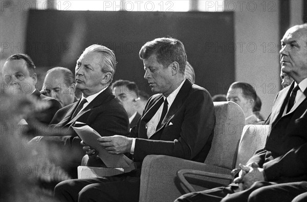 John F. Kennedy in Frankfurt 1963