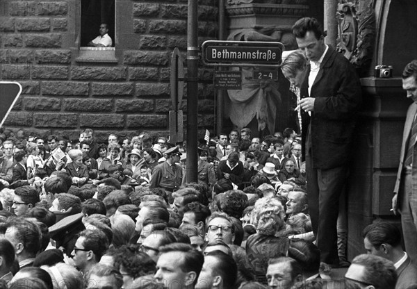 John F. Kennedy in Frankfurt 1963