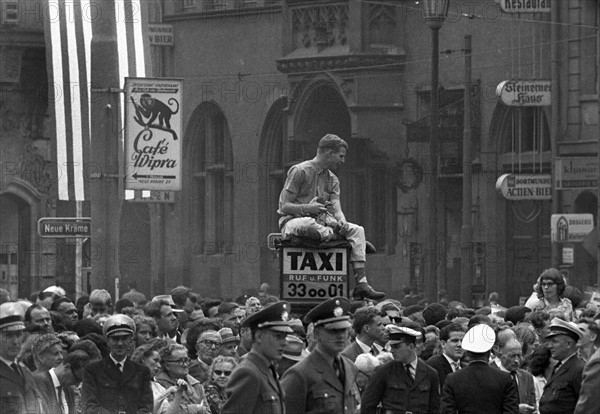 John F. Kennedy in Frankfurt 1963