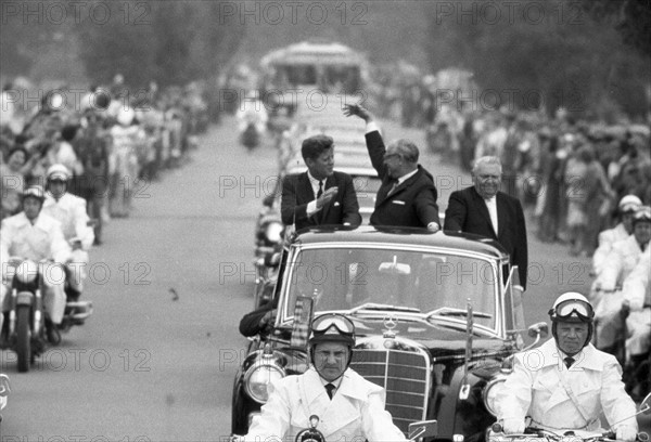 John F. Kennedy in Hesse 1963