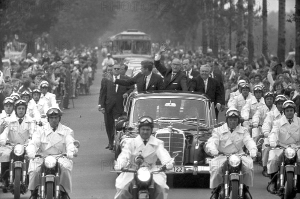 John F. Kennedy in Hesse 1963