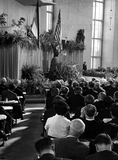 John F. Kennedy in Frankfurt 1963