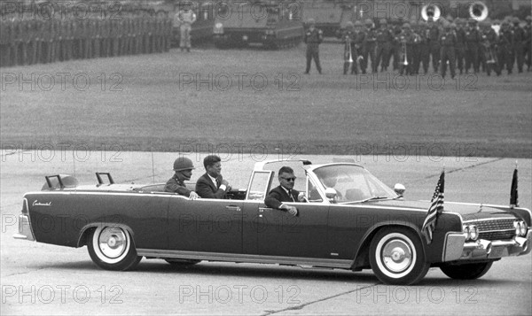 John F. Kennedy in Hesse 1963