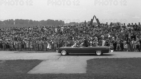 John F. Kennedy in Hesse 1963