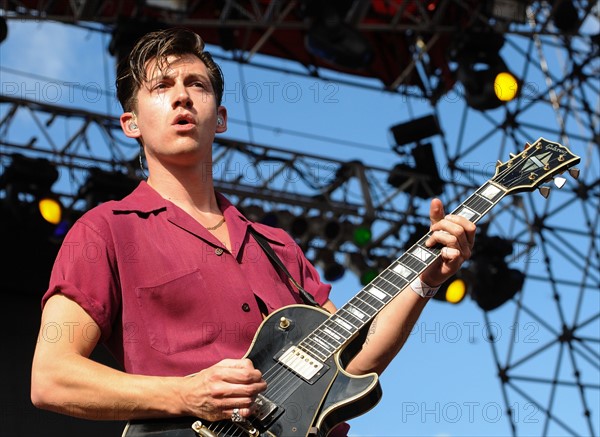 Arctic Monkeys Konzert am 01.06.2013 beim Free Press Summer Festival in Houstson, Texas.