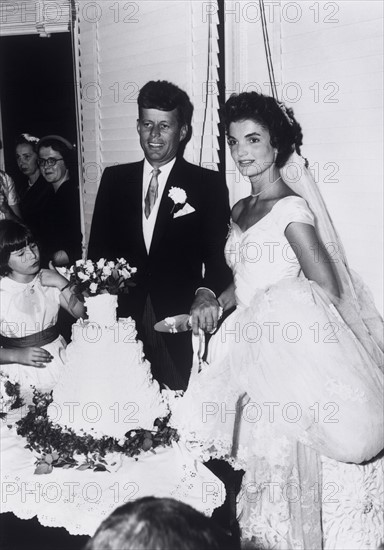 Mariage de John F. Kennedy et de Jacqueline Bouvier