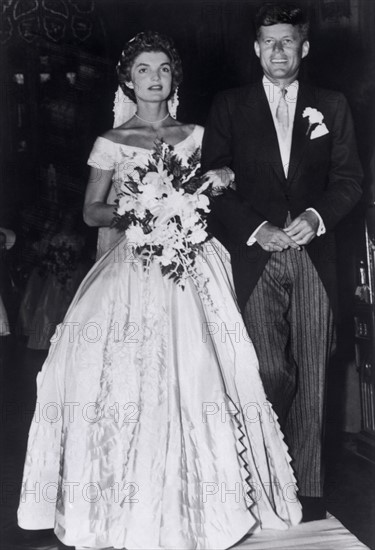 Mariage de John F. Kennedy et de Jacqueline Bouvier