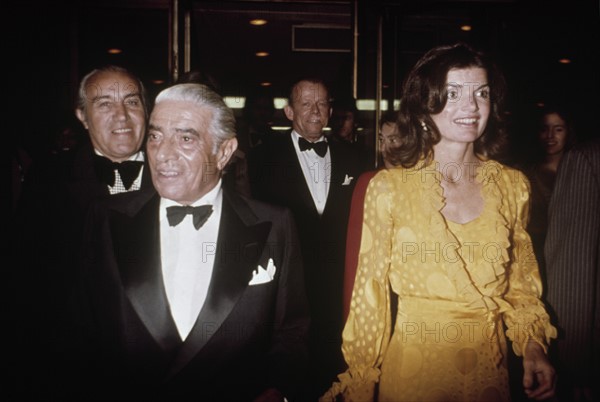 Aristote Onassis et Jacqueline Kennedy-Onassis