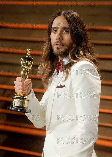 Jared Leto arrives at the 2014 Vanity Fa..........