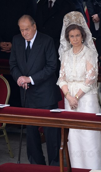 Juan Carlos Ier et Sophie de Grèce