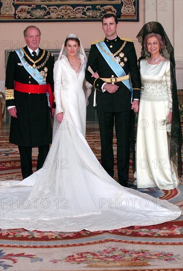 Mariage de Felipe de Bourbon et Letizia Ortiz