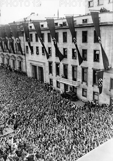 WWII - Celebrations for Adolf Hitler 1940