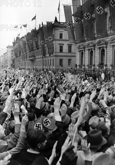 WWII - Celebrations for Adolf Hitler 1940