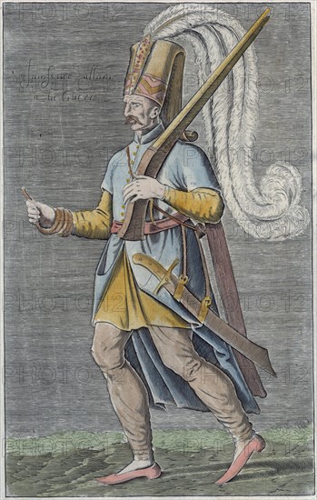 Janitschar, osmanisches Reich, 17. Jahrhundert