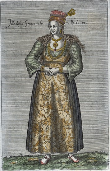 Griechisches MÑdchen, 17. Jahrhundert