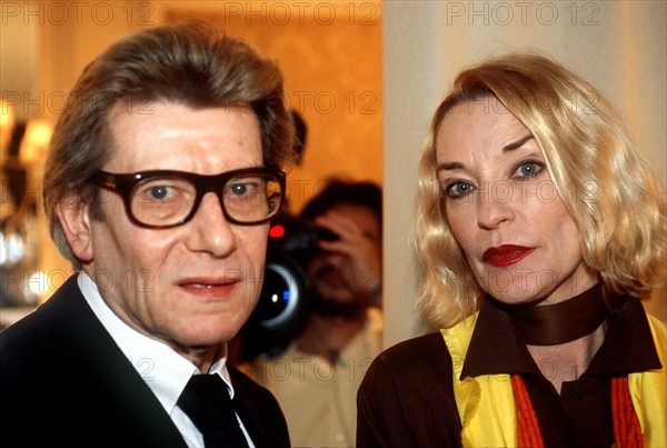 Yves Saint Laurent et Loulou de la Falaise