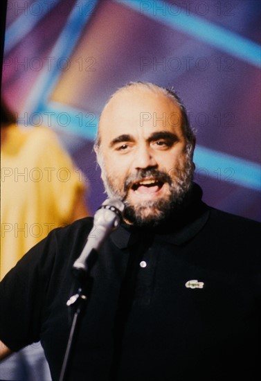 Le chanteur grec Demis Roussos