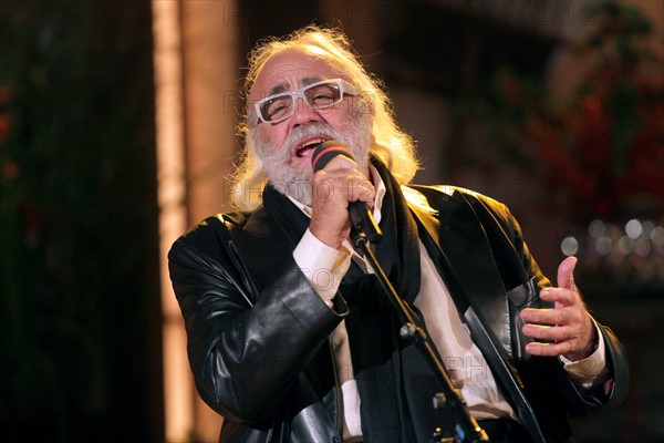 Le chanteur grec Demis Roussos