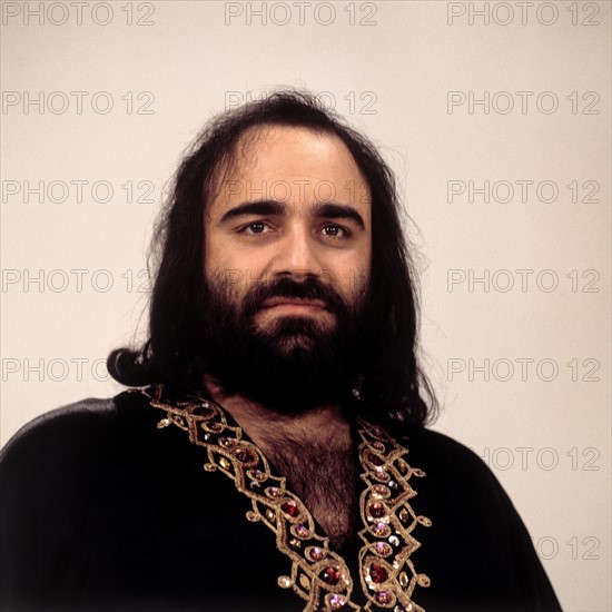 Le chanteur grec Demis Roussos