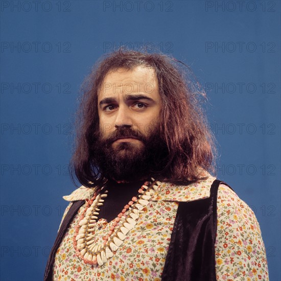 Le chanteur grec Demis Roussos