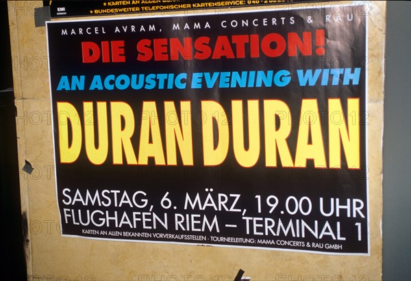 Duran Duran - Placard