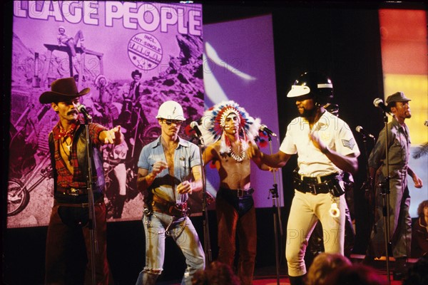 Village People in Hamburg 70er Jahre
